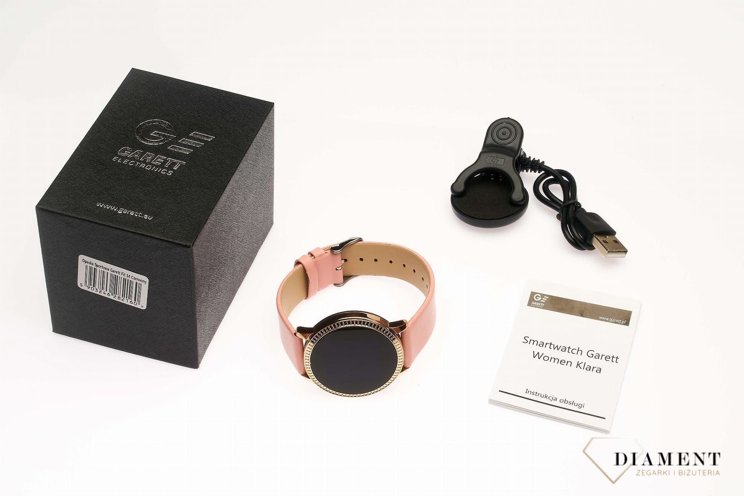 Smartwatch Garett Women Klara Złoty.jpg